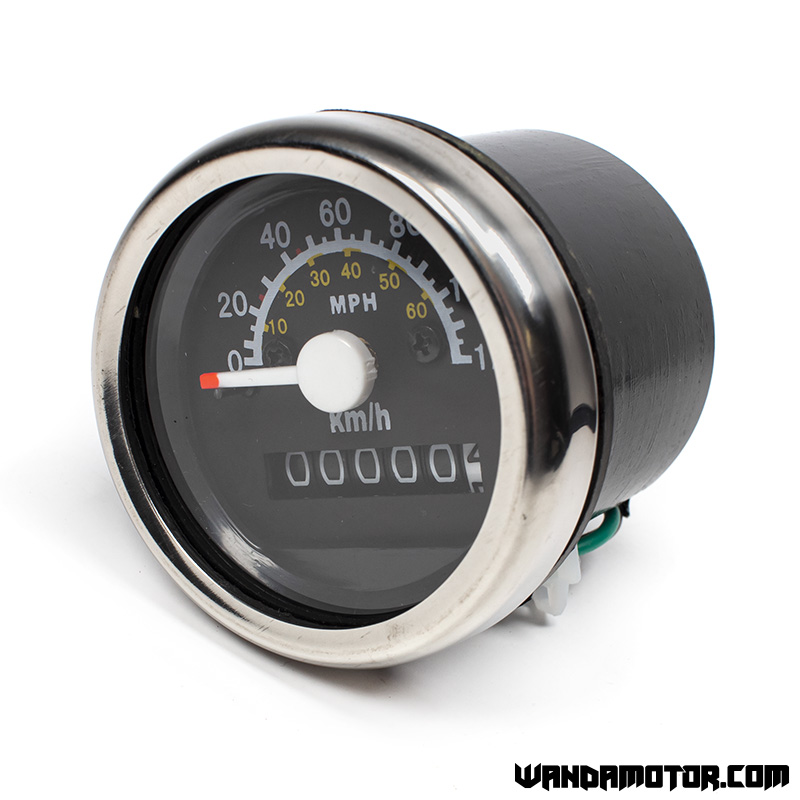 #03 Monkey speedometer 120 km/h black